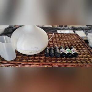 ASAKUKI Essential Oil Diffuser with Oils